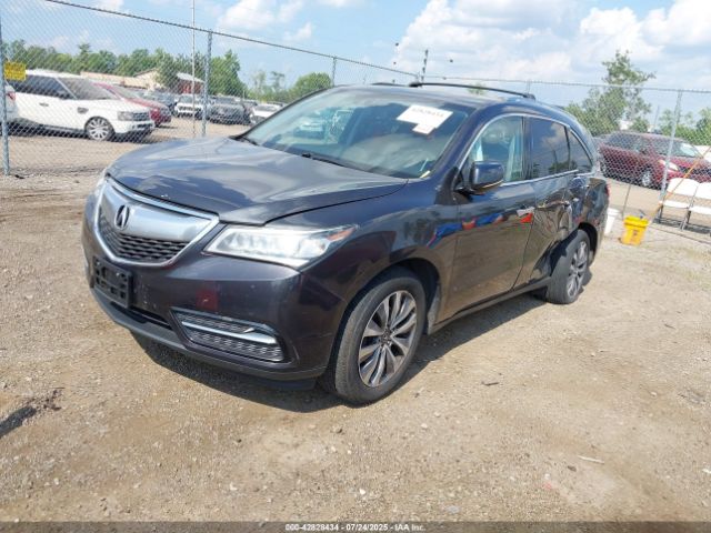 2015 ACURA MDX 5FRYD4H41FB012060 Photo 1