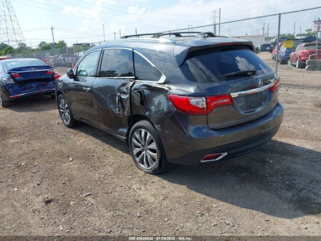 2015 ACURA MDX 5FRYD4H41FB012060 Photo 2
