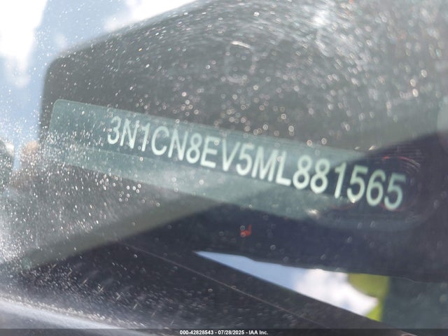 3N1CN8EV5ML881565 Nissan Versa
