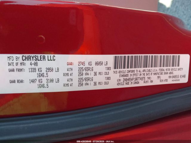 2013 CHRYSLER TOWN & COUNTRY 2C4RC1BG2DR675536 Photo 8