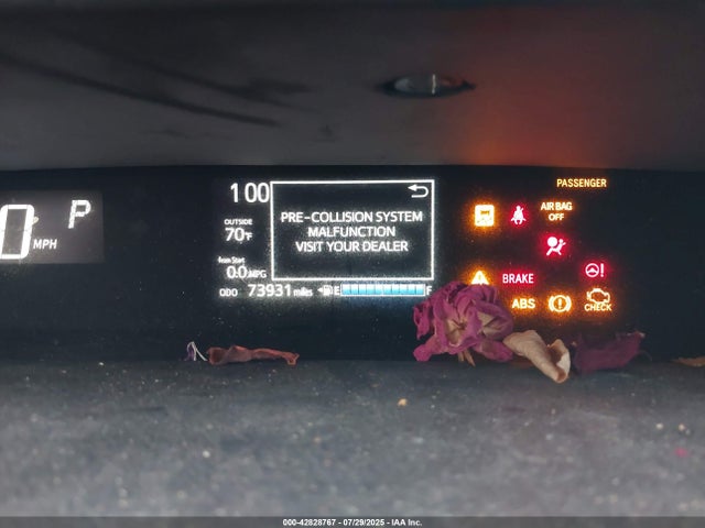 JTDKDTB39J1619939 Toyota 1nz-fxe+1lm