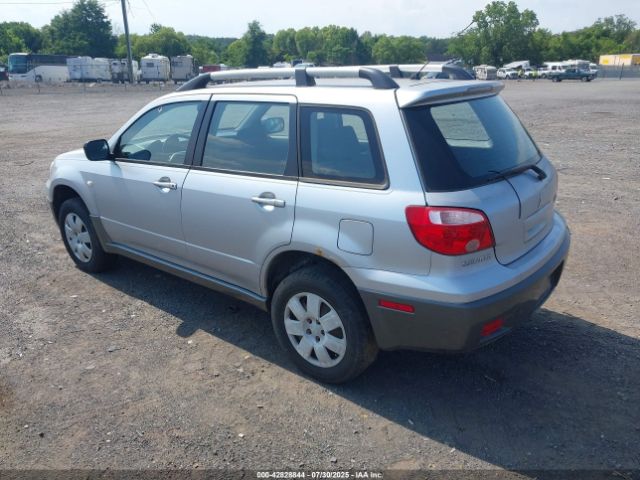 2005 MITSUBISHI OUTLANDER JA4LZ31F75U039881 Photo 2