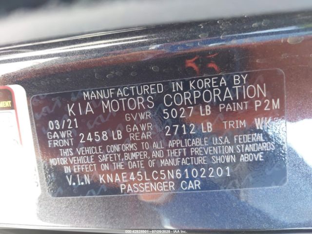 2022 KIA STINGER KNAE45LC5N6102201 Photo 8