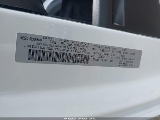 RAM 2018 2018 3C6TRVDG8JE157217 Image 9
