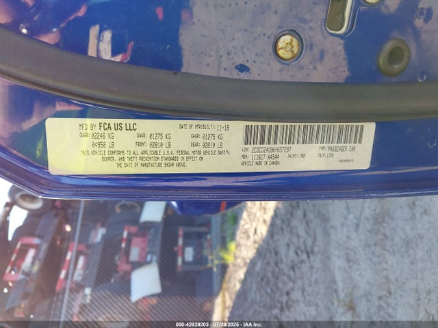 Dodge Challenger 2019 2C3CDZAG9KH557297 Image 9