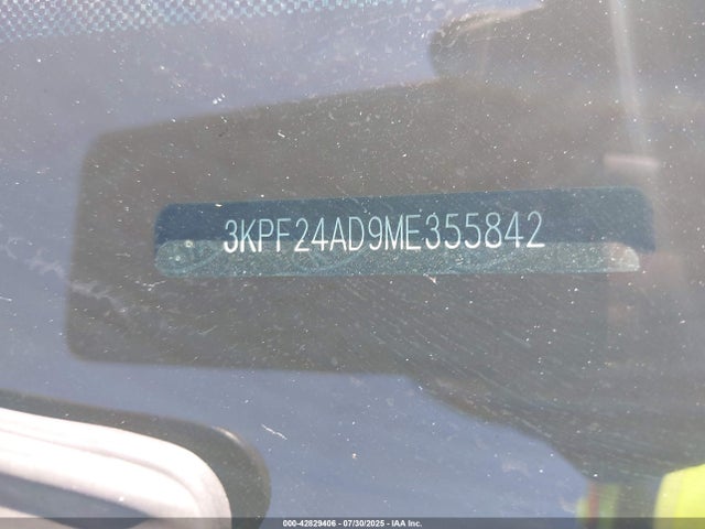 3KPF24AD9ME355842 KIA mpi nu