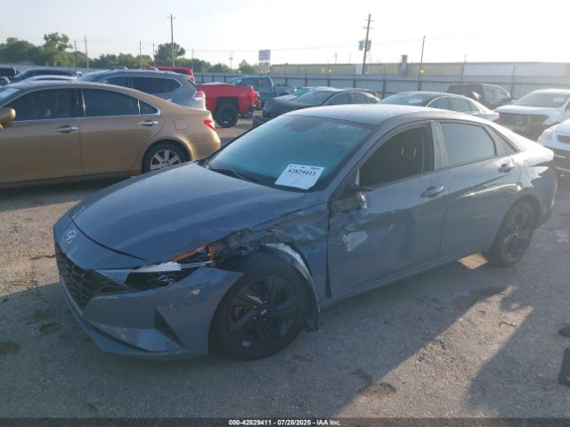 2021 HYUNDAI ELANTRA KMHLM4AG1MU144400 Photo 1