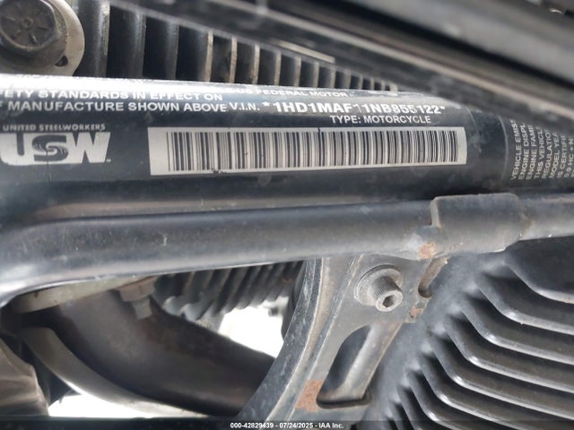42829439 :رقم المزاد ، 1HD1MAF11NB855122 vin ، 2022 Harley-davidson Flhtcutg مزاد بيع