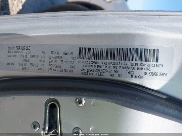 2018 RAM 1500 1C6RR7GT9JS277457 Photo 8