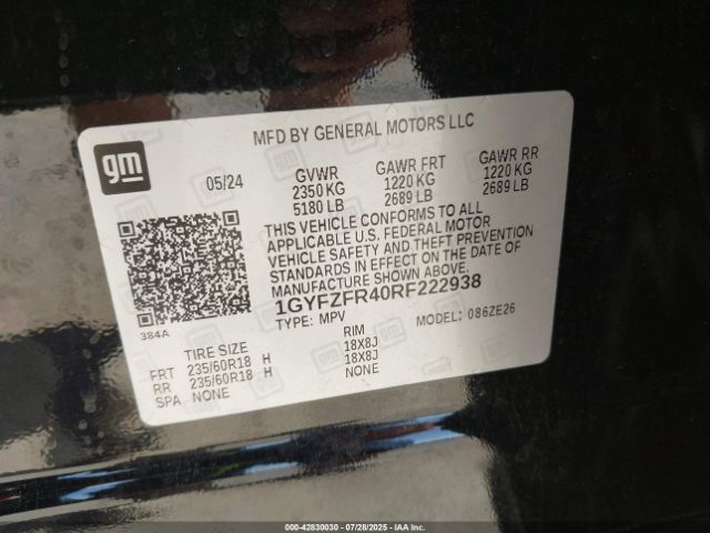 2024 CADILLAC XT4 1GYFZFR40RF222938 Photo 8