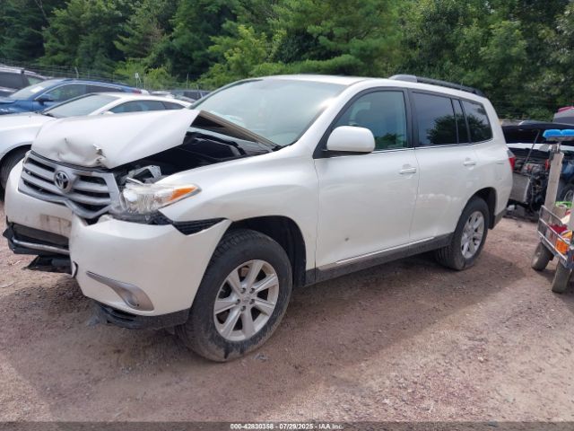 2013 TOYOTA HIGHLANDER 5TDBK3EH7DS243892 Photo 1