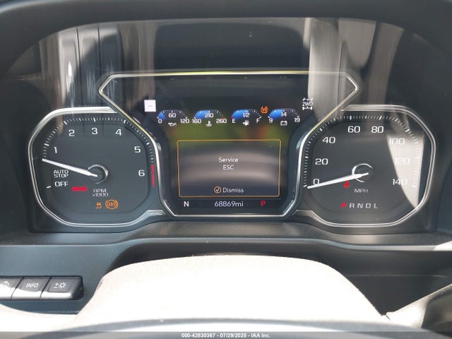 42830367 :رقم المزاد ، 3GTU9FEL5MG312698 vin ، 2021 Gmc Sierra 1500 4wd  Short Box Denali مزاد بيع