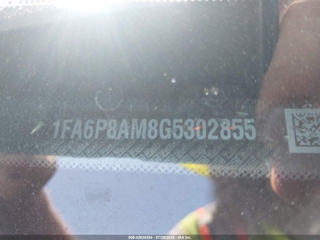 1FA6P8AM8G5302855 Ford 2016