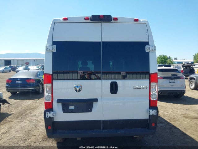 3C6LRVDG8PE605951 RAM Promaster 2500 High Roof 159 Wb