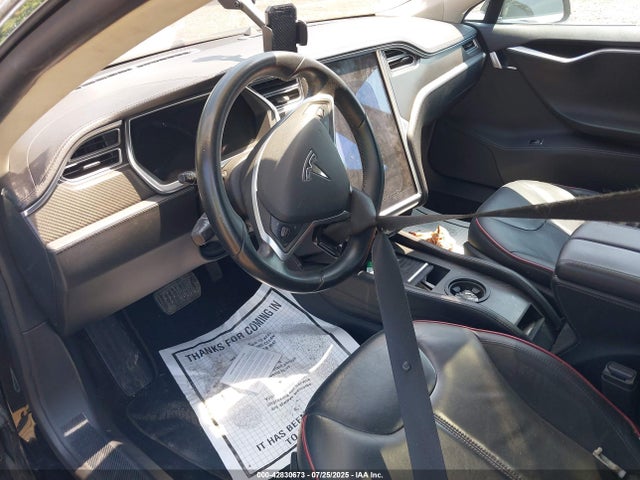 2014 TESLA MODEL S 5YJSA1H16EFP30464 Photo 4