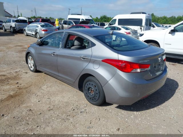 2011 HYUNDAI ELANTRA KMHDH4AE2BU097933 Photo 2