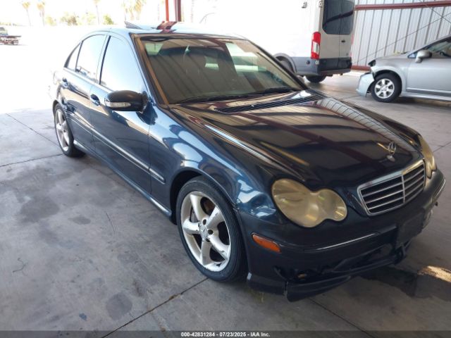 2005 MERCEDES-BENZ C 230 WDBRF40J55F651844