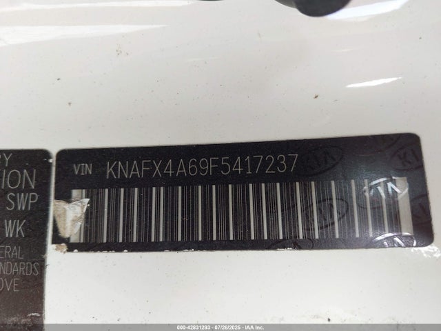 KIA dohc mpi nu 2015 KNAFX4A69F5417237 Image 9