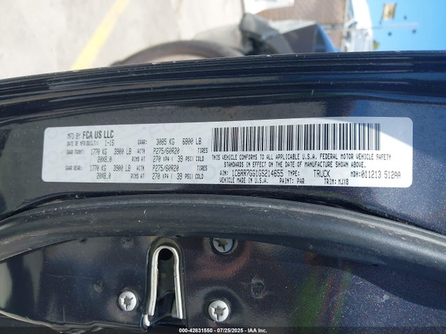 1C6RR7GG1GS214655 RAM 1500