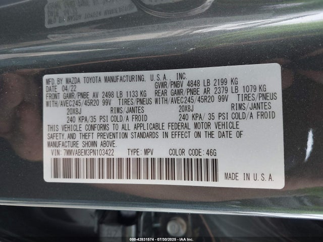 Mazda py 2023 7MMVABEM3PN103422 Image 9