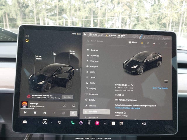 2023 TESLA MODEL Y 7SAYGDEE9PF851691 Photo 6