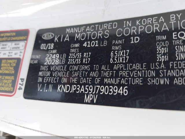 KNDJP3A59J7903946 KIA g
