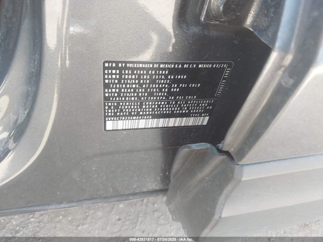 3VVSC7B23SM041649 Volkswagen tsi