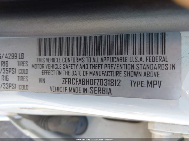 2015 FIAT 500L ZFBCFABH0FZ031812 Photo 8