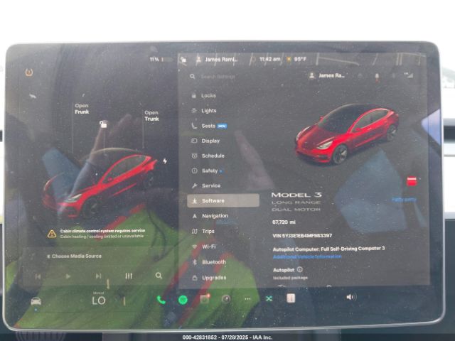 2021 TESLA MODEL 3 5YJ3E1EB4MF983397 Photo 6