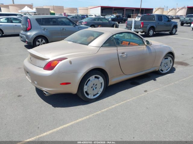 2005 LEXUS SC 430 JTHFN48Y550069687 Photo 3