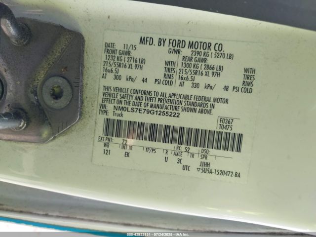 2016 FORD TRANSIT CONNECT NM0LS7E79G1255222 Photo 8