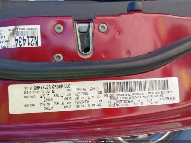 2012 RAM 1500 1C6RD6FT9CS307019 Photo 8
