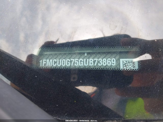 1FMCU0G75GUB73869 Ford 2016