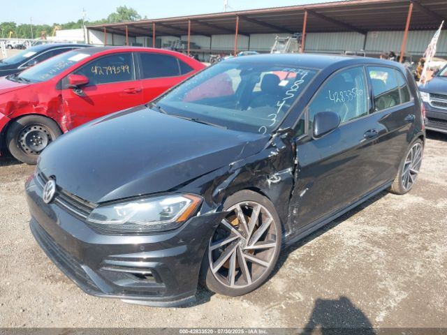 2018 VOLKSWAGEN GOLF R WVWWF7AU6JW185432 Photo 1