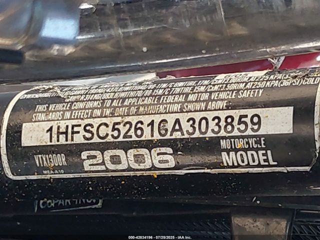 2006 HONDA VTX1300 1HFSC52616A303859 Photo 9