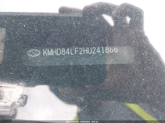 KMHD84LF2HU241866 Hyundai 2017