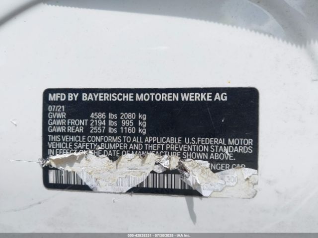 2021 BMW 330I 3MW5R1J0XM8C16964 Photo 8
