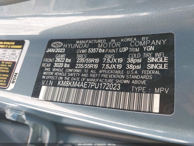 Hyundai Ioniq 5 2023 KM8KM4AE7PU172023 Image 9