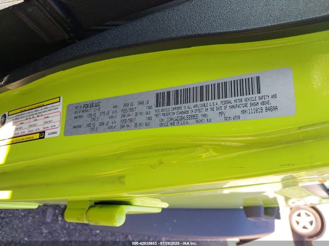 1C4HJWDG8HL539955 Jeep Wrangler