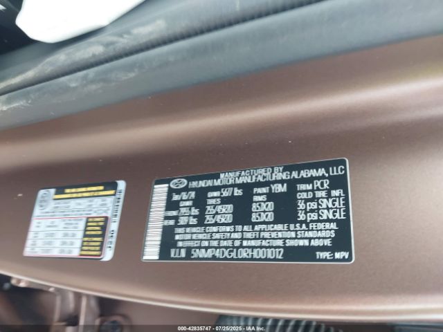 2024 HYUNDAI SANTA FE 5NMP4DGL0RH001012 Photo 8