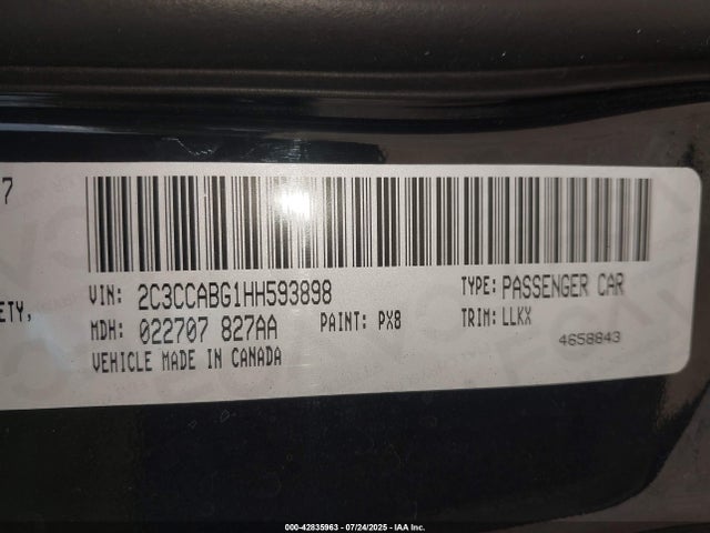Chrysler 2017 2017 2C3CCABG1HH593898 Image 9