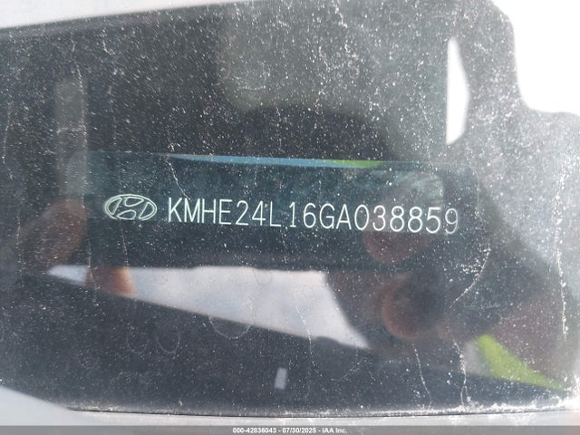KMHE24L16GA038859 Hyundai dohc gdi nu