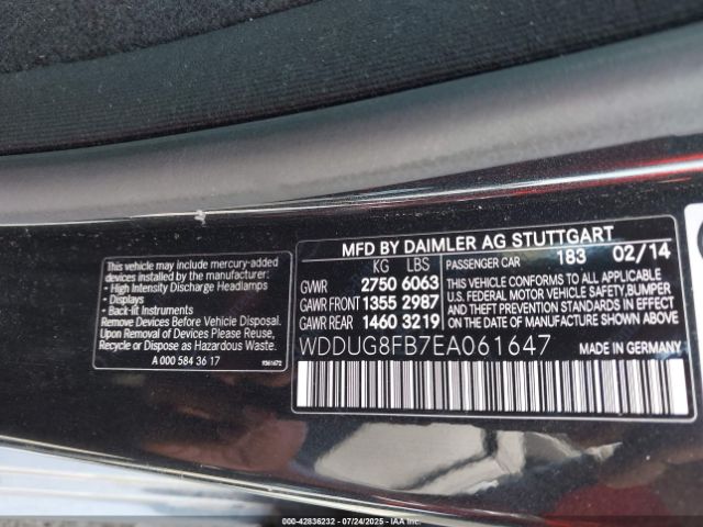 2014 MERCEDES-BENZ S 550 WDDUG8FB7EA061647 Photo 8