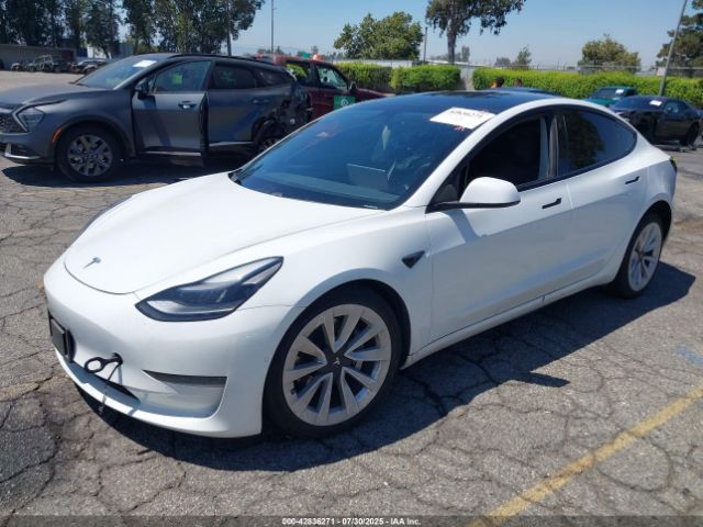 2021 TESLA MODEL 3 5YJ3E1EA7MF982672 Photo 1