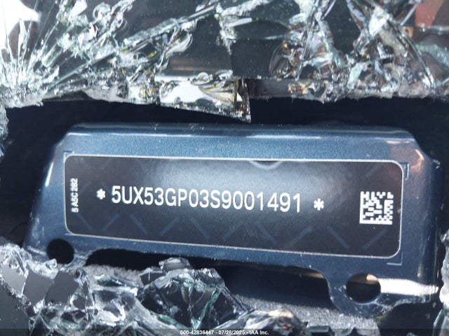 5UX53GP03S9001491 BMW X3