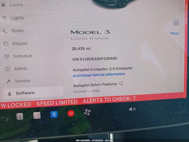 Tesla 2019 2019 5YJ3E1EA5KF325480 Image 16