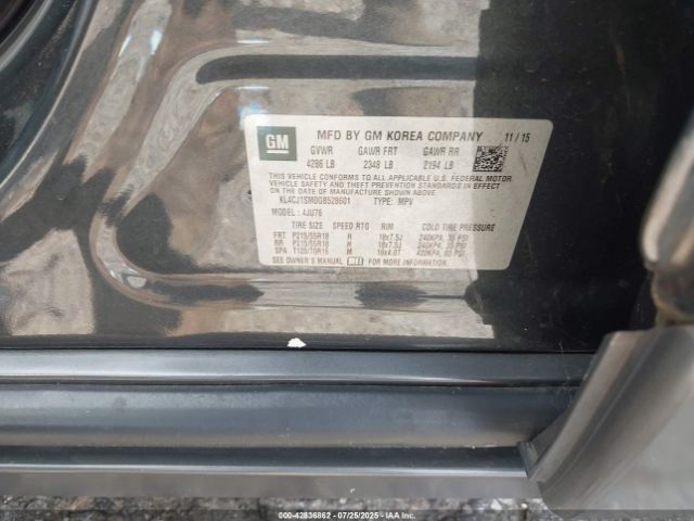 2016 BUICK ENCORE KL4CJ1SM0GB528601 Photo 8