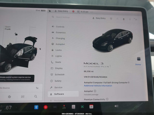 2020 TESLA MODEL 3 5YJ3E1EA9LF634824 Photo 6