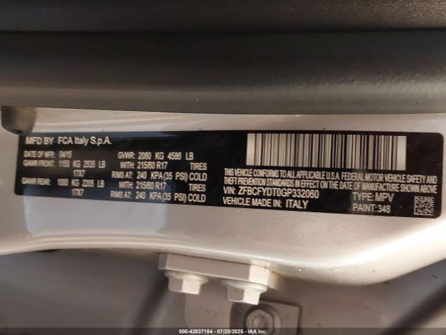 2016 FIAT 500X ZFBCFYDT0GP332060 Photo 8