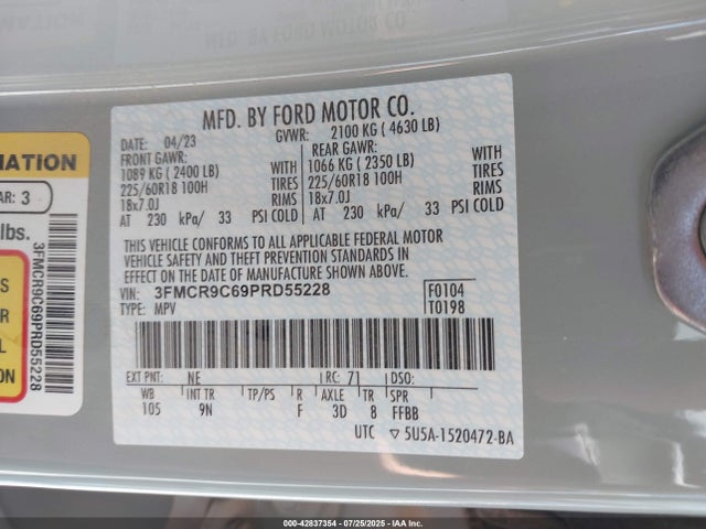 Ford dragon 2023 3FMCR9C69PRD55228 Image 9